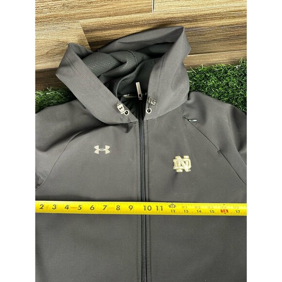 Notre Dame Fighting Irish Under Armour Storm Jacket Women's hooded black - Picture 7 of 9